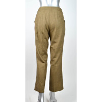 Etro Paire de pantalons en coton marron