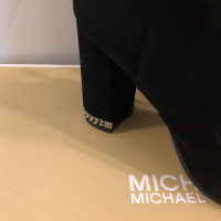 Michael Kors Stiefeletten aus Leder in Schwarz