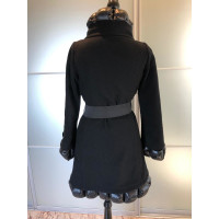 Moncler Veste / manteau en laine noire
