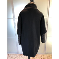 Herno Giacca/Cappotto in Lana in Nero