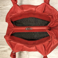 Sonia Rykiel Leather Handbag in Red