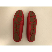 Michael Kors Pumps/Peeptoes aus Leder in Rot