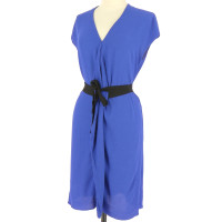 Comptoir Des Cotonniers Viscose Dress in Blue