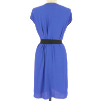 Comptoir Des Cotonniers Viscose Dress in Blue