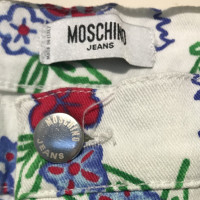 Moschino Jeans Baumwolle in Weiß