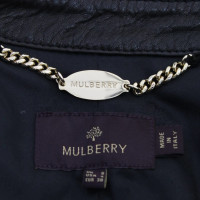 Mulberry Jacke/Mantel aus Leder in Braun