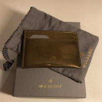 Mulberry Tasche / Geldbörse Lackleder in Gold