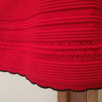Hugo Boss Kleid aus Viskose in Rot
