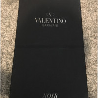 Valentino Garavani Leather Mocassins / Ballerinas in Black