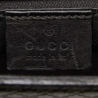 Gucci Handtasche Leder in Schwarz