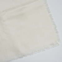 Chanel Kasjmier sjaal in wit