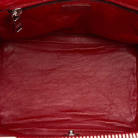 Prada Shoulder bag Suede in Red