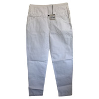 Sarah Pacini Trousers Linen in White