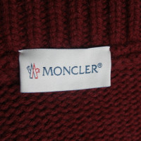 Moncler Jacke / Mantel Kaschmir in Bordeaux