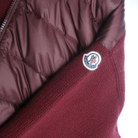 Moncler Jacket/Coat Cashmere in Bordeaux