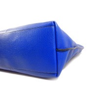 Tod's Shopper in Blue Leather