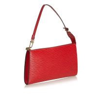 Louis Vuitton Pochette Mini Leather in Red