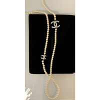 Chanel Pearl Necklace in White