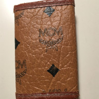 Mcm Porte-monnaie / portefeuille en cuir marron