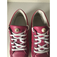 Chanel Chaussures de sport en Cuir en Rose/pink