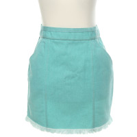 Chanel Skirt in Turquoise