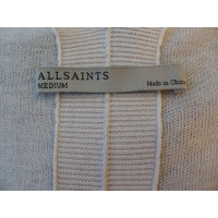 All Saints Strickpullover aus Baumwolle in Beige
