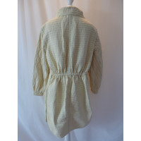 Isabel Marant Jacke/Mantel aus Baumwolle in Creme