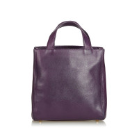 Prada Schoudertas Leer in Violet