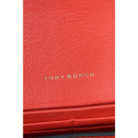 Tory Burch Umhängetasche aus Leder in Orange