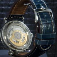 Andere Marke Chronoswiss - Armbanduhr aus Leder in Blau