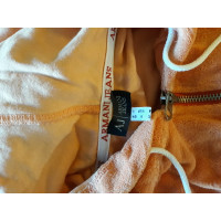 Armani Jeans Oberteil aus Baumwolle in Orange