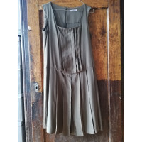 Cacharel Dress Silk in Olive