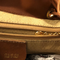 Gucci Bamboo Backpack aus Leder