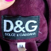 Dolce & Gabbana Veste/Manteau en Bordeaux