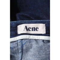 Acne Jeans Katoen in Blauw