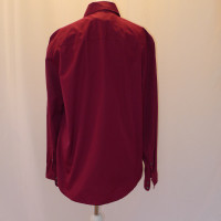 J. Crew Top Cotton in Bordeaux