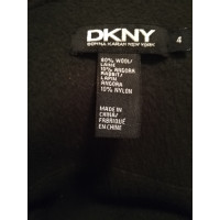 Dkny Jacke/Mantel aus Wolle in Khaki