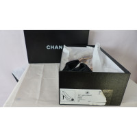 Chanel Pumps/Peeptoes in Silbern