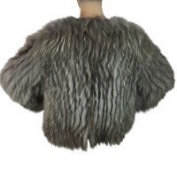 Utzon Jacket/Coat Fur in Silvery