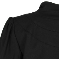 Dries Van Noten Jacket/Coat Wool in Black