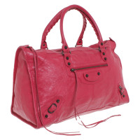 Balenciaga Oeuvre Bag en rouge