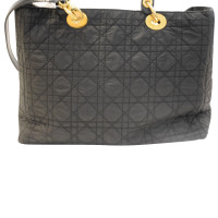 Christian Dior Shoulder bag Canvas in Black