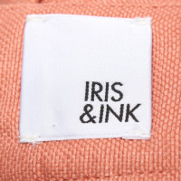 Iris & Ink Shorts in Apricot