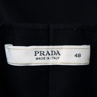 Prada Paio di Pantaloni in Lana in Nero