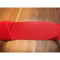 Lanvin Gürtel aus Leder in Rot