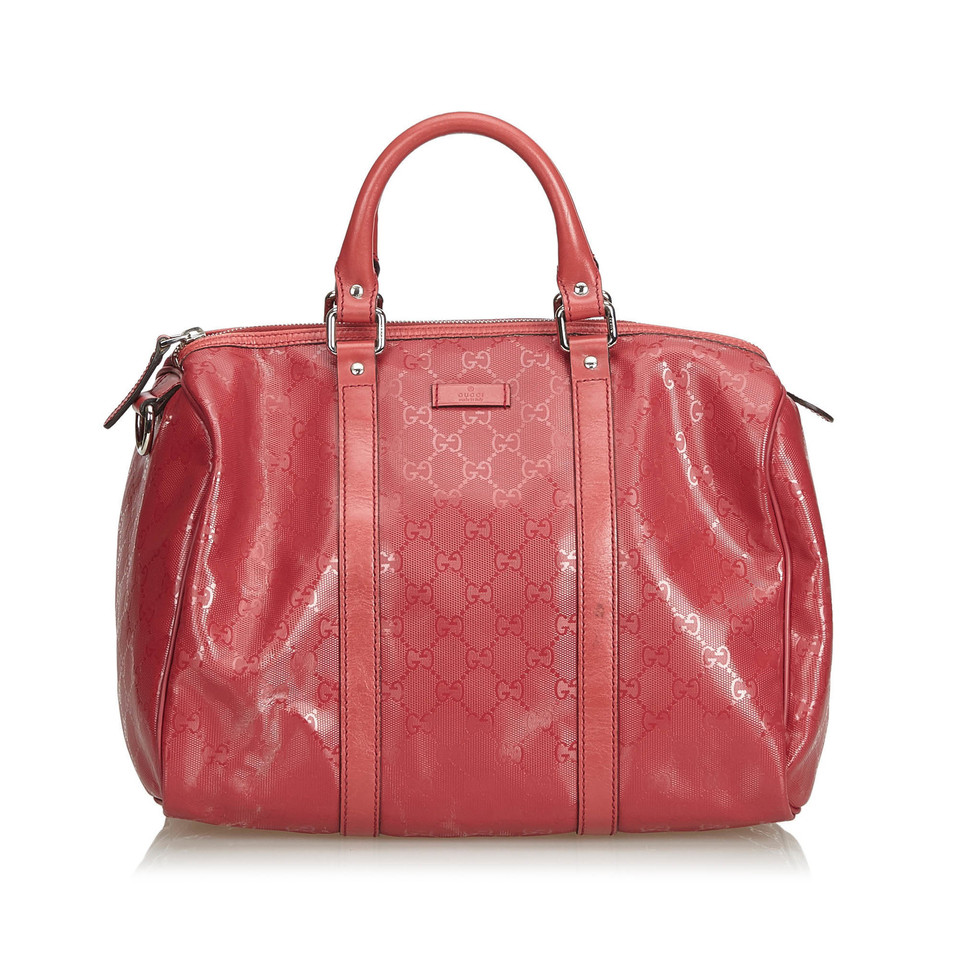 Gucci Boston Bag in Red