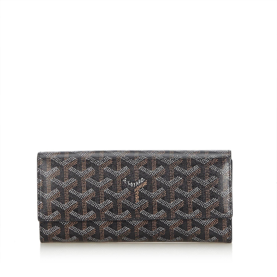 Goyard Täschchen/Portemonnaie aus Canvas in Schwarz