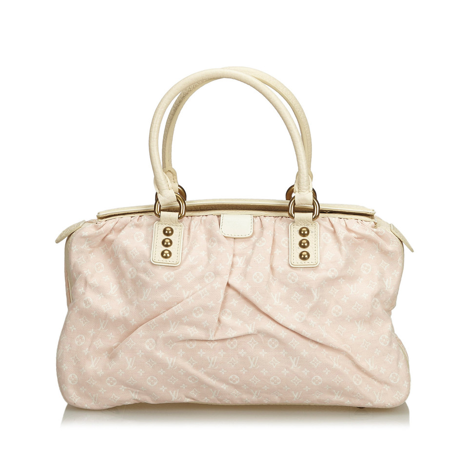 Louis Vuitton Handtasche aus Baumwolle in Rosa / Pink