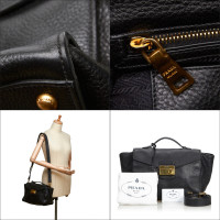 Prada Shoulder bag Leather in Black