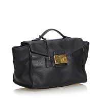 Prada Shoulder bag Leather in Black